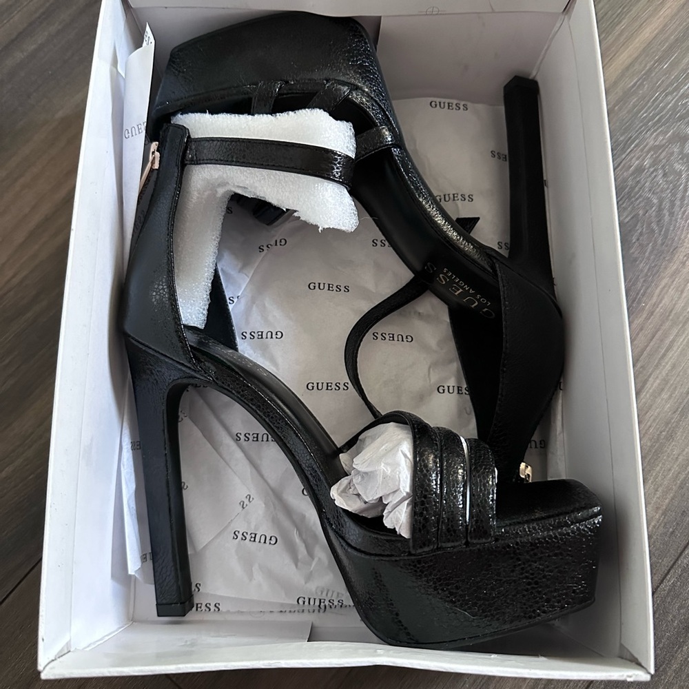 Guess platform heels